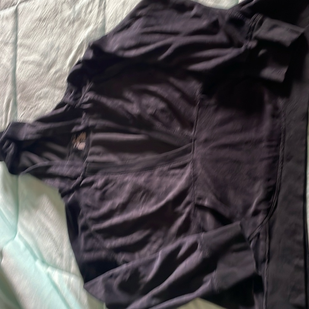 Old Navy Intimates Lingerie Hooded Top Womens XXL Black
